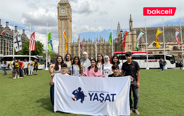 “Bakcell”in dəstəyi ilə “YAŞAT” yay məktəbi Londonda (FOTO)